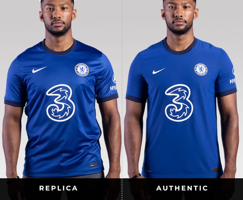Does a replica soccer jersey mean fake, or does it simply mean a