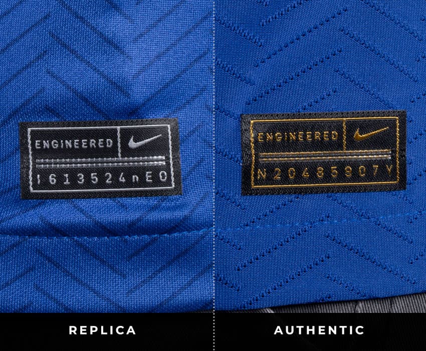 Authentic vs. replica football shirts: what's the difference?