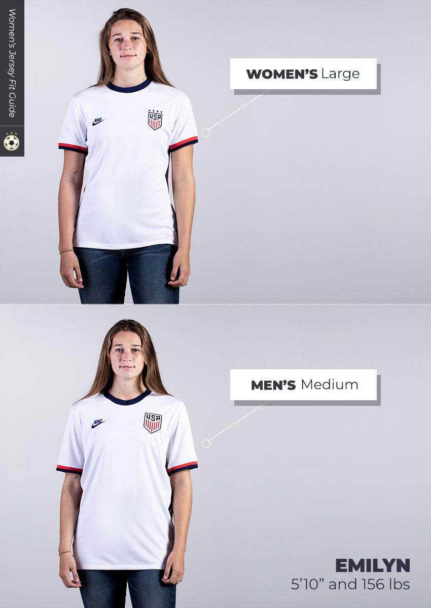 How Women's Soccer Jerseys Fit