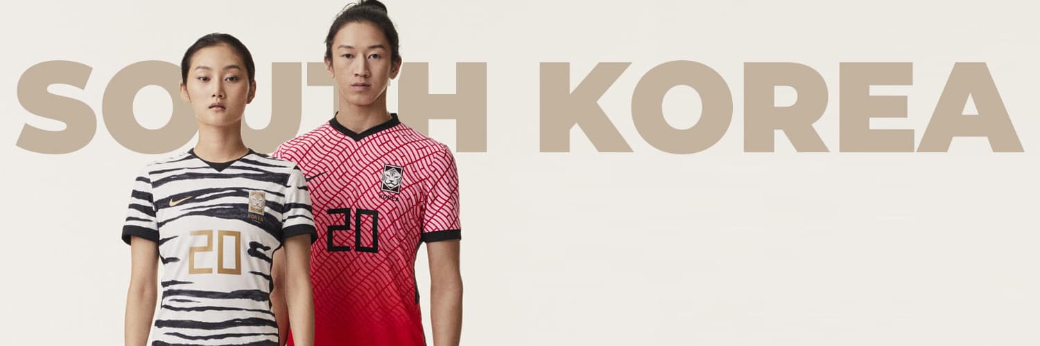 Official South Korea Soccer Jersey & Gear