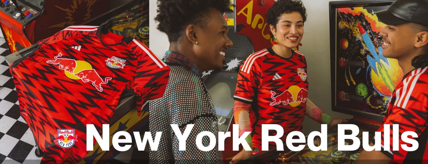 2020 New York Red Bulls Away Black Soccer Jerseys Shirt(Player Version)