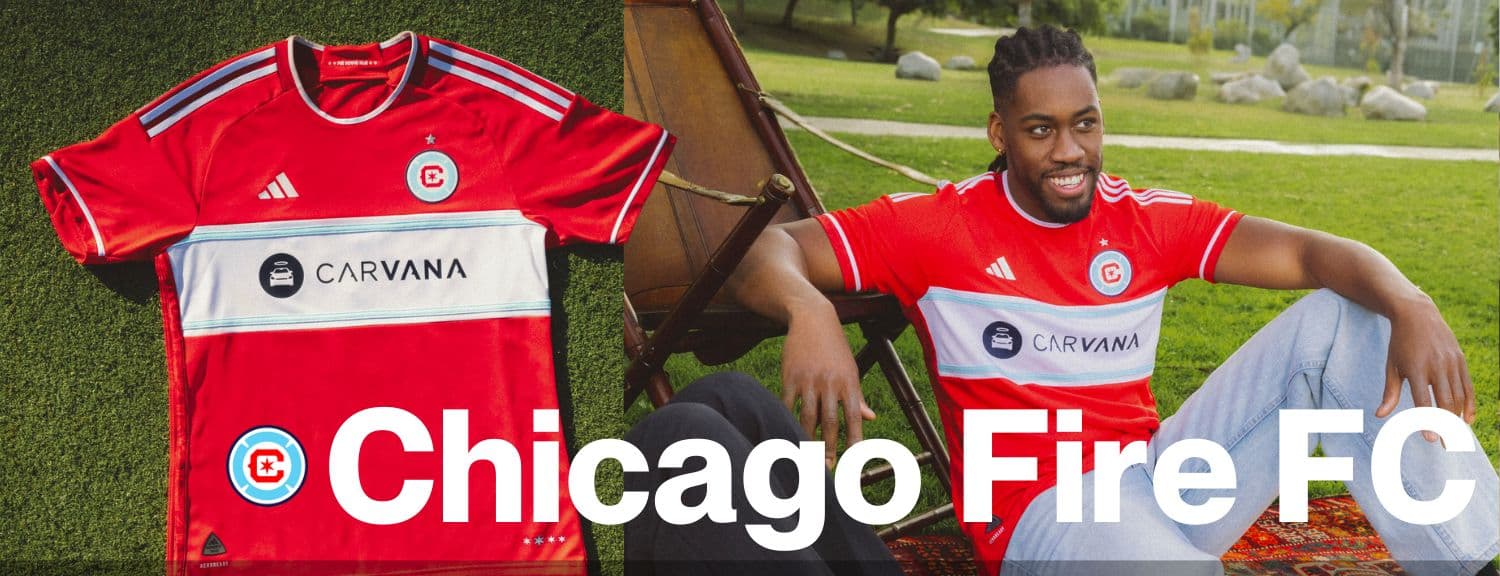 adidas Chicago Fire Authentic Home Jersey 2016 - Soccer Master